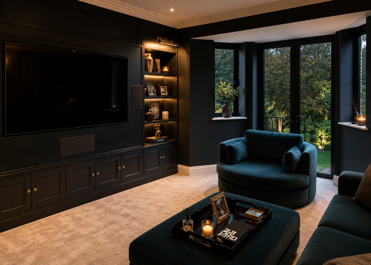 Media room & bespoke joinery